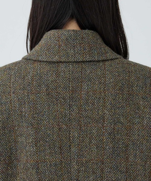 Chaos（カオス）の「Chaos(カオス)/ハリスダブルジャケット◆セットアップ可◆（テーラードジャケット・レディース・チャコールグレー/ブラウン系その他・FREE）」の10枚目の写真