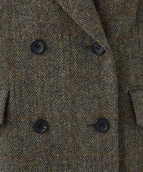 Chaos（カオス）の「Chaos(カオス)/ハリスダブルジャケット◆セットアップ可◆（テーラードジャケット・レディース・チャコールグレー/ブラウン系その他・FREE）」の19枚目の写真