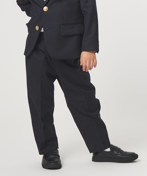 green label relaxing（グリーンレーベルリラクシング）の「TRW ソリッド パンツ / キッズ 110cm-130cm（スーツパンツ・キッズ・ネイビー・130cm/120cm/110cm）」の13枚目の写真