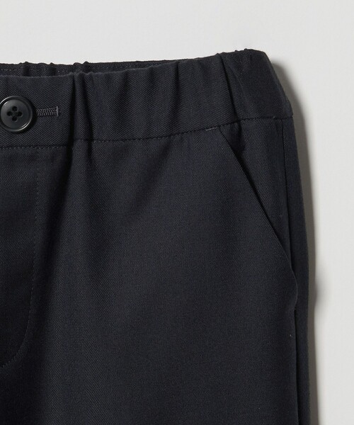 green label relaxing（グリーンレーベルリラクシング）の「TRW ソリッド パンツ / キッズ 110cm-130cm（スーツパンツ・キッズ・ネイビー・130cm/120cm/110cm）」の6枚目の写真
