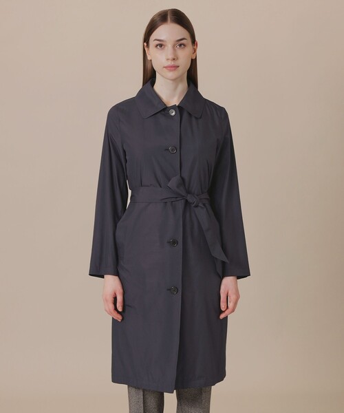 MACKINTOSH LONDON（マッキントッシュ ロンドン）の「【BANTON/バントン】パウダータフタステンカラーコート（ステンカラーコート・レディース・ブラウン/ネイビー・38/40）」の6枚目の写真