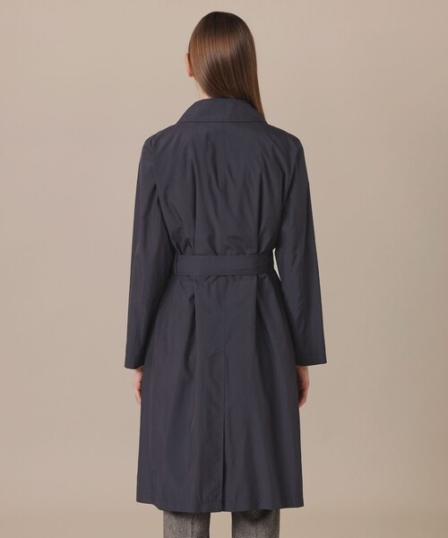 MACKINTOSH LONDON（マッキントッシュ ロンドン）の「【BANTON/バントン】パウダータフタステンカラーコート（ステンカラーコート・レディース・ブラウン/ネイビー・38/40）」の8枚目の写真