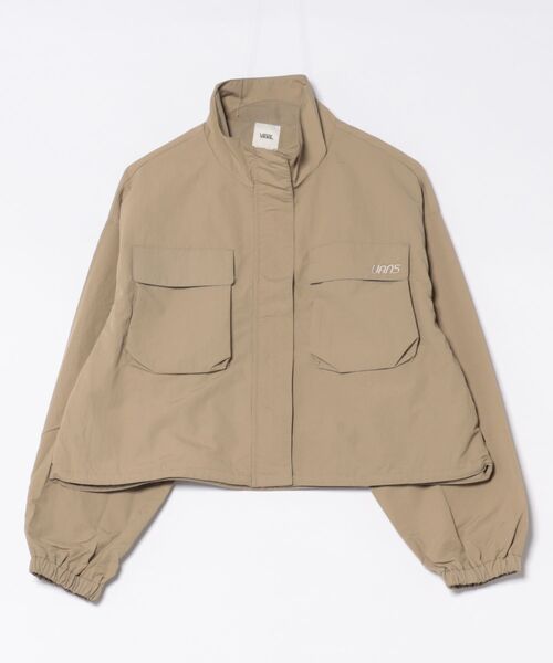 VANS(バンズ)の「VANS ヴァンズ W stand color jacket アウター 125K3091900 BEIGE(その他アウター・レディース・ベージュ・MEDIUM/SMALL)」の1枚目の写真
