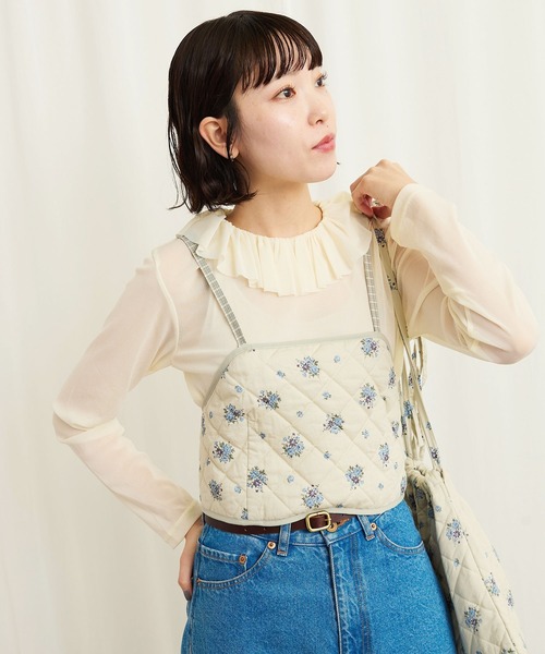 fig Ｌondon（フィグロンドン）の「_frilltulle pullover（Tシャツ/カットソー・レディース・アイボリー・FREE）」の8枚目の写真