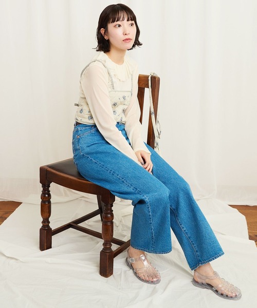 fig Ｌondon（フィグロンドン）の「_frilltulle pullover（Tシャツ/カットソー・レディース・アイボリー・FREE）」の9枚目の写真