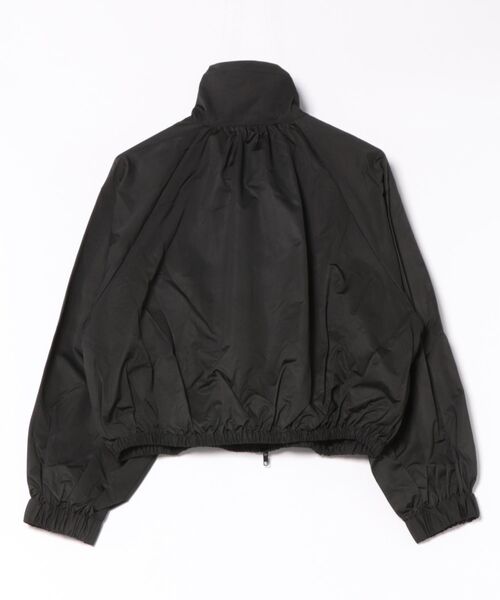 STYLEBLOCK（スタイルブロック）の「タフタネックドロストブルゾン（ミリタリージャケット・レディース・ホワイト系その他/ボルドー/ブラック・M）」の4枚目の写真