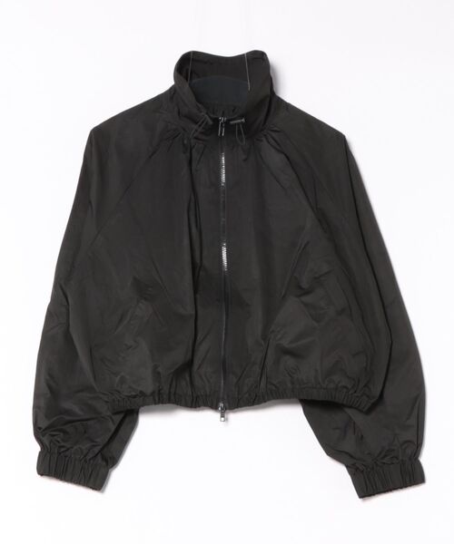 STYLEBLOCK（スタイルブロック）の「タフタネックドロストブルゾン（ミリタリージャケット・レディース・ホワイト系その他/ボルドー/ブラック・M）」の7枚目の写真