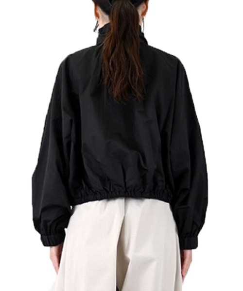 STYLEBLOCK（スタイルブロック）の「タフタネックドロストブルゾン（ミリタリージャケット・レディース・ホワイト系その他/ボルドー/ブラック・M）」の6枚目の写真