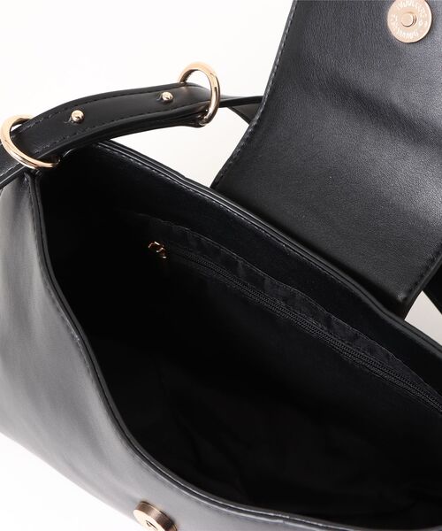 Doux archives(ドゥアルシーヴ)の「ワンショルダーバッグ(ショルダーバッグ・レディース・ブラック/アイボリー・FREE)」の5枚目の写真