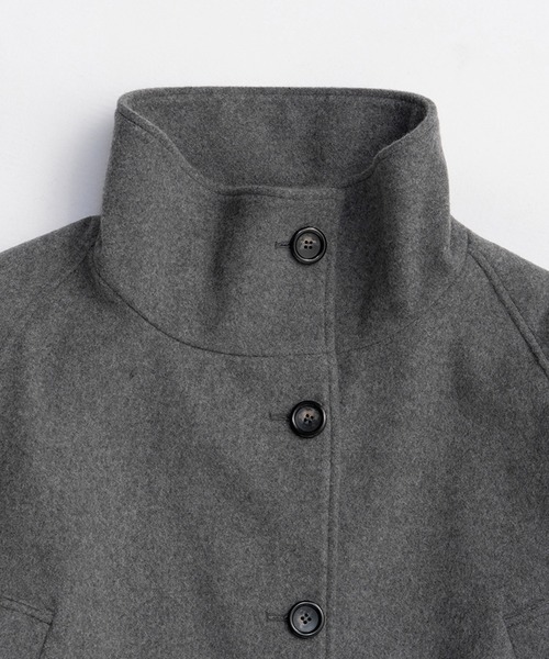 ウールケープショートコート / Wool Cape Short Coat（その他アウター