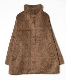 マスタード」に該当するレディースのステンカラーコートファッション