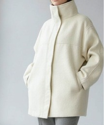 Per sist ence（パーシエンス）の「シャギースタンドカラーミドルコート（ステンカラーコート）」