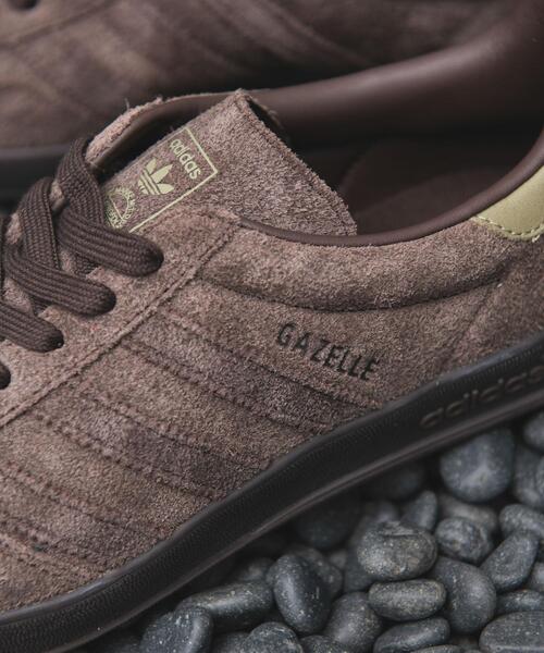 adidas（アディダス）の「adidas　Exclusive GAZELLE INDOOR（スニーカー・メンズ・ダークブラウン・25.5/26/26.5/27/27.5/28/28.5）」の4枚目の写真