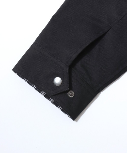 KANGOL(カンゴール)の「KANGOL/カンゴール 別注 オーバーサイズ ワンポイント刺繍 スイングトップ ハリントンジャケット ブルゾン(ブルゾン・メンズ・ブラック/ネイビー/ベージュ・M/L/XL)」の14枚目の写真