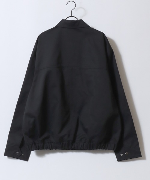 KANGOL(カンゴール)の「KANGOL/カンゴール 別注 オーバーサイズ ワンポイント刺繍 スイングトップ ハリントンジャケット ブルゾン(ブルゾン・メンズ・ブラック/ネイビー/ベージュ・M/L/XL)」の7枚目の写真