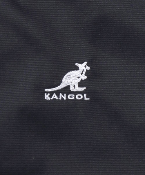 KANGOL(カンゴール)の「KANGOL/カンゴール 別注 オーバーサイズ ワンポイント刺繍 スイングトップ ハリントンジャケット ブルゾン(ブルゾン・メンズ・ブラック/ネイビー/ベージュ・M/L/XL)」の11枚目の写真