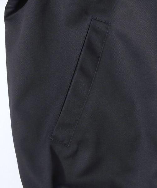 KANGOL(カンゴール)の「KANGOL/カンゴール 別注 オーバーサイズ ワンポイント刺繍 スイングトップ ハリントンジャケット ブルゾン(ブルゾン・メンズ・ブラック/ネイビー/ベージュ・M/L/XL)」の12枚目の写真