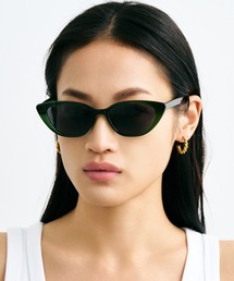 NUEF （ヌエフ）の「キャッツアイ型サングラス｜カラーレンズ｜トレンド｜紫外線対策｜UVカット｜サングラス｜NUEF｜COLOR SUNGLASSES（サングラス）」