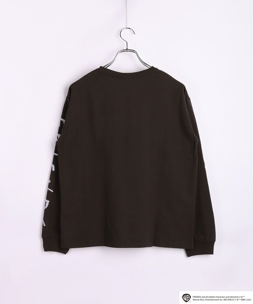 WESTSEA(ウエストシー)の「FRIENDS フォトプリント ロゴ ロンT(Tシャツ/カットソー・メンズ・ホワイト/ブラック・M/L/XL)」の8枚目の写真