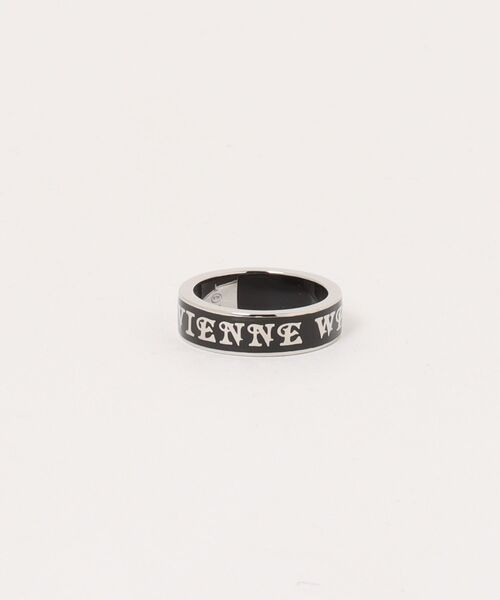 Vivienne Westwood CONDUIT STREET リング　黒 CONDUIT STREET RING（リング）｜Vivienne Westwood（ヴィヴィアン