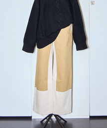 LIVINGTONE | LIVINGTONE TRULY-BI COLORED LT-TRULY-09:デニムパンツ(デニムパンツ)