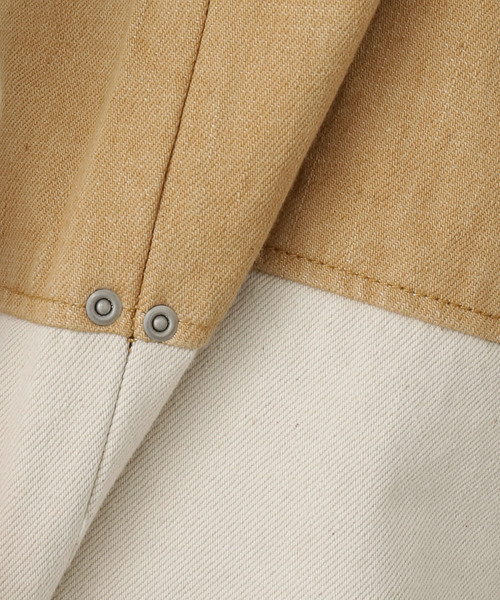 LIVINGTONE(リヴィントーン)の「LIVINGTONE TRULY-BI COLORED LT-TRULY-09:デニムパンツ(デニムパンツ・レディース・ベージュ・SMALL/MEDIUM)」の18枚目の写真