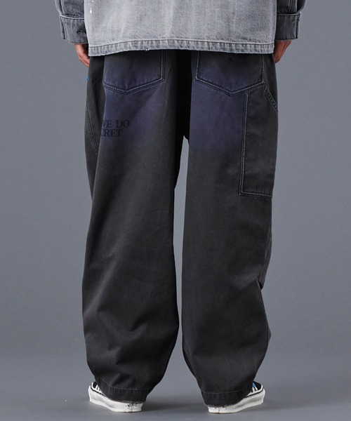 Liberaiders/リベレイダース HANDWRITING PRINT CHINO SARROUEL PANTS