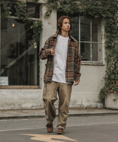 Liberaiders/リベレイダース HANDWRITING PRINT CHINO SARROUEL PANTS