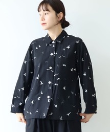 bird刺繍　haori ブラウス