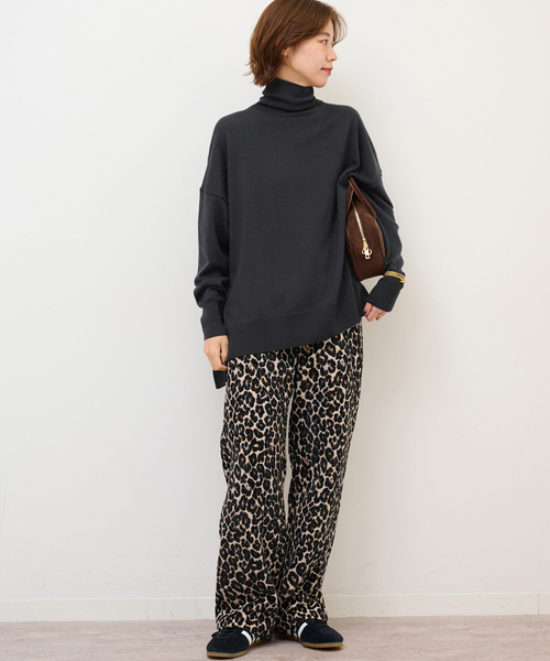 セール】《追加2 / 新色》BiellaYarnワイドタートルネック（ニット