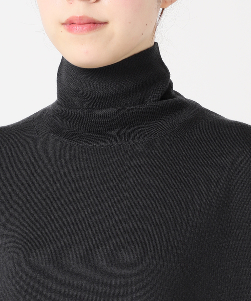 セール】《追加2 / 新色》BiellaYarnワイドタートルネック（ニット