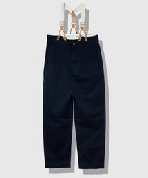 HOUSTON/ヒューストン HIGH-WAIST SUSPENDER PANTS