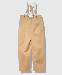 HOUSTON | HOUSTON/ヒューストン　HIGH-WAIST SUSPENDER PANTS(サロペット/オーバーオール)