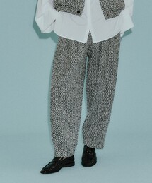 CAST: | 【CAST COLON】ツィードタックフォルムパンツ(その他パンツ)