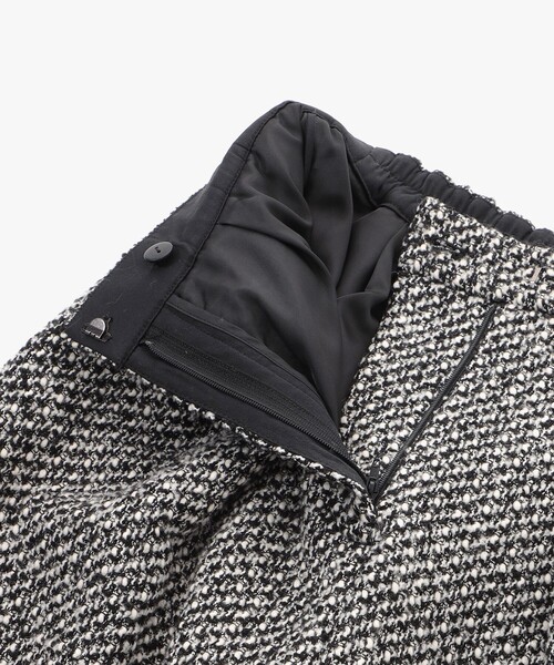 CAST:（キャストコロン）の「【CAST COLON】ツィードタックフォルムパンツ（その他パンツ・レディース・ブラック・S/L/M）」の3枚目の写真