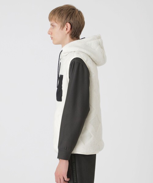 セール】【BLACK lab.】シャドーチェックボアベスト（ベスト）｜BLACK