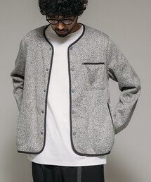 FREAK'S STORE(t[NXXgA)̃bNXtBbg jbgt[X J[fBK /KNIT FLEECE CARDIGAN(J[fBK/{)