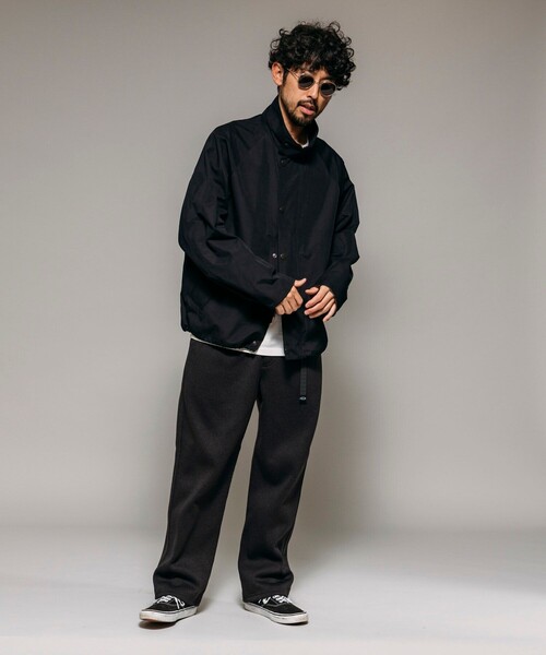 FREAK'S STORE（フリークスストア）の「リラックスフィット ニットフリース クライミング パンツ / KNIT FLEECE CLIMBING PT（その他パンツ・メンズ・グレー/ブラック/オリーブ/チャコールグレー・LARGE/MEDIUM）」の5枚目の写真