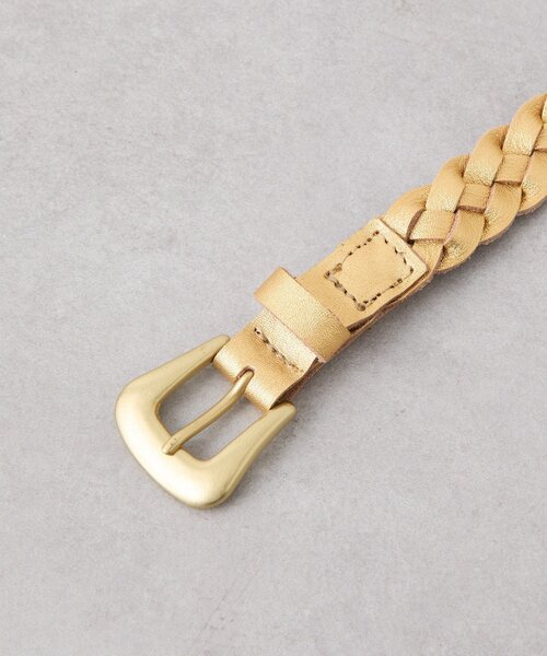 RIVE DROITE（リヴドロワ）の「【MONN.:.(モン)】メッシュベルト（ベルト・レディース・ブラウン/ゴールド・FREE）」の8枚目の写真