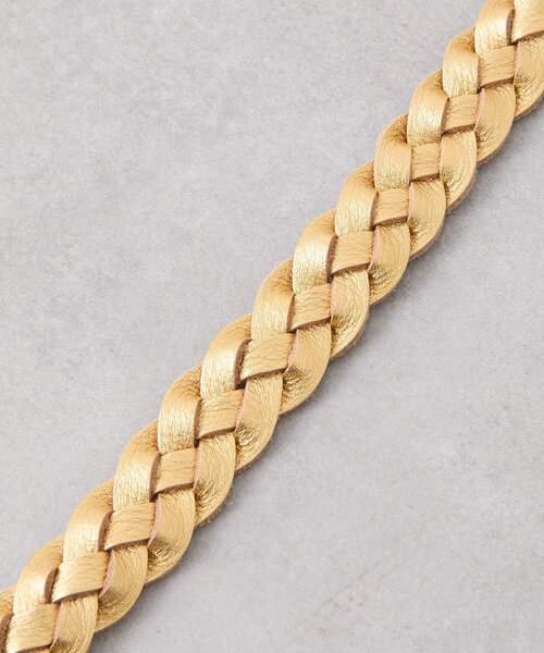 RIVE DROITE（リヴドロワ）の「【MONN.:.(モン)】メッシュベルト（ベルト・レディース・ブラウン/ゴールド・FREE）」の9枚目の写真