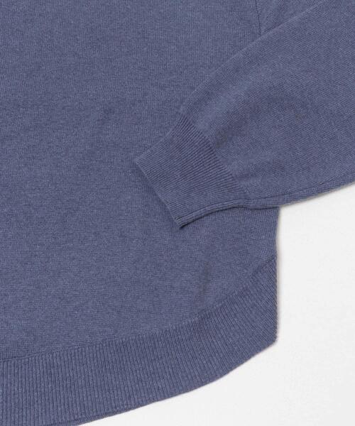 URBAN RESEARCH DOORS（アーバンリサーチドアーズ）の「コットンウールボートネックニット（ニット/セーター・レディース・ブルー/チャコールグレー/ゴールド・FREE）」の13枚目の写真