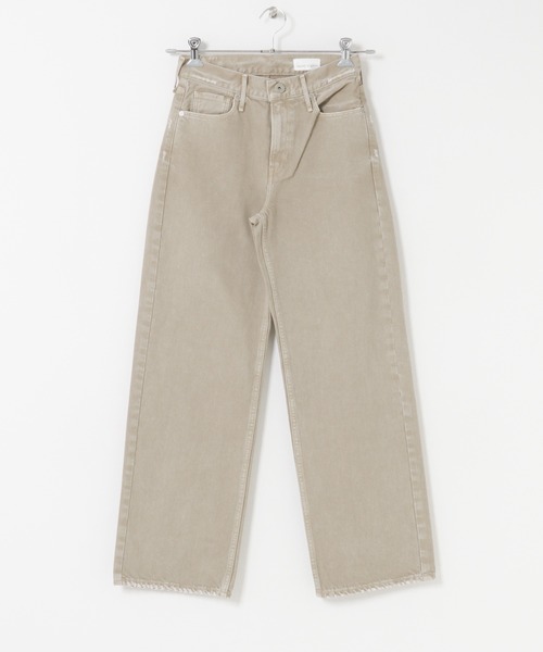 URBAN RESEARCH ROSSO WOMEN(アーバンリサーチ ロッソ)の「upper hights THE NIECE MID-RISE(デニムパンツ・レディース・ベージュ系その他・24/23/25)」の2枚目の写真