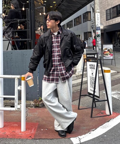 CIAOPANIC TYPY(チャオパニックティピー)の「【PATTIPATTI】ビックシルエットブランケットネルチェックシャツ(シャツ/ブラウス・メンズ・グリーン/レッド/ネイビー・MEDIUM/LARGE)」の7枚目の写真