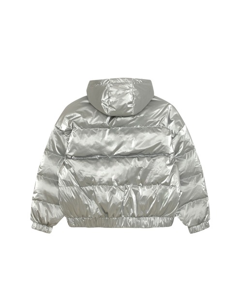 AAPE BY A BATHING APE（エーエイプバイアベイシングエイプ）の「AAPE MAIN DOWN JACKET（ダウンジャケット/コート・レディース・シルバー系その他・XX-SMALL/X-SMALL）」の2枚目の写真