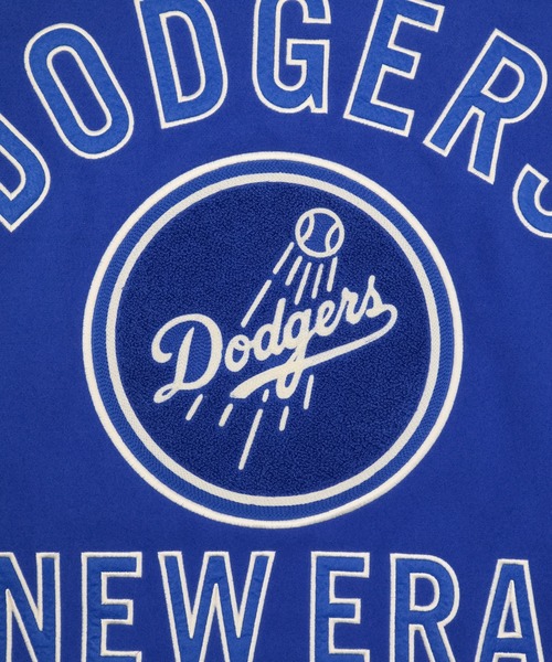 NEW ERA(ニューエラ)の「ニューエラ スタジャン ヴァーシティジャケット MLB(スタジャン・メンズ・ブラック/ブルー・S/M/L/XL/XXL)」の9枚目の写真