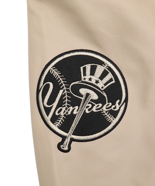 NEW ERA(ニューエラ)の「ニューエラ スタジャン ヴァーシティジャケット MLB(スタジャン・メンズ・ブラック/ブルー・S/M/L/XL/XXL)」の17枚目の写真