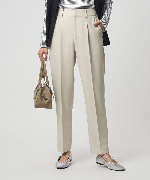 size SHORT/TALLあり］パウドレ テーパード パンツ ナチュラル