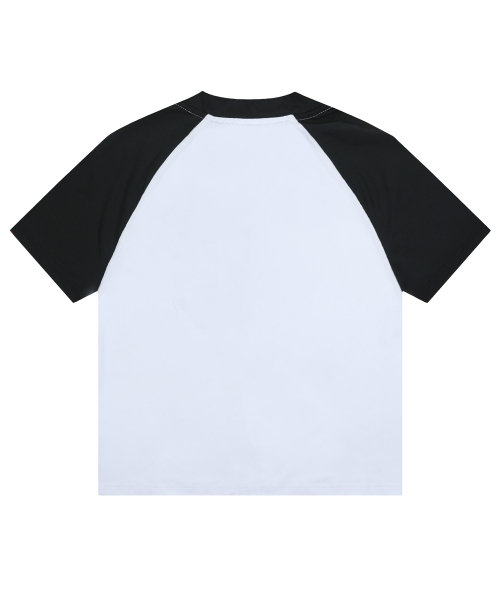 GLACK(グラック)の「GT145 ラゲージラベルグラフィック半袖ラッシュガード (ホワイト/ブラック)(Tシャツ/カットソー・レディース・その他・MEDIUM/LARGE)」の4枚目の写真