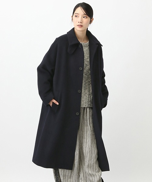 セール】《natural by clip》ウールロングコート[プチサイズあり