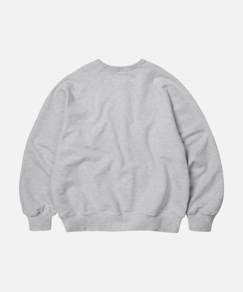 FRIZMWORKS(フリズムワークス)の「ARMY HELMET SWEATSHIRT _ WHITE MELANGE(スウェット・メンズ・その他・SMALL/MEDIUM/LARGE/X-LARGE)」の3枚目の写真